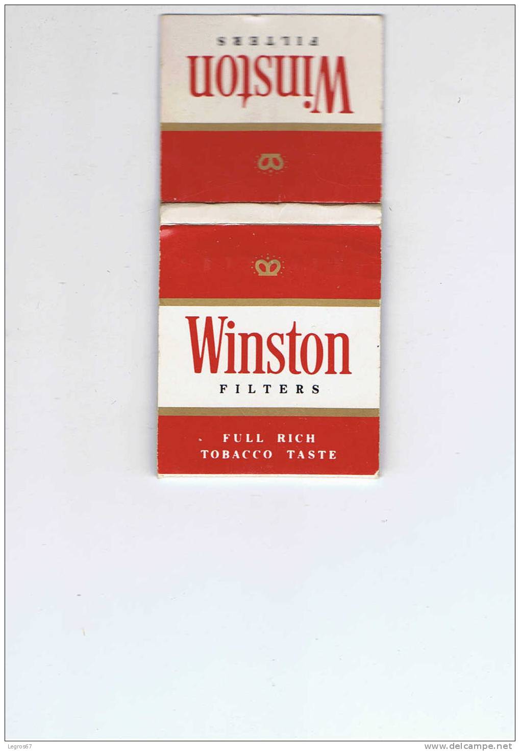 POCHETTE D'ALLUMETTES WINSTON - Matchboxes