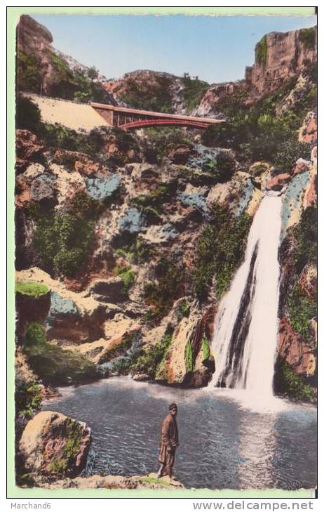 ALGERIE.TLEMCEN.CASCADES DE L OUED MEFROUCH   ..SEMI MODERNE - Tlemcen