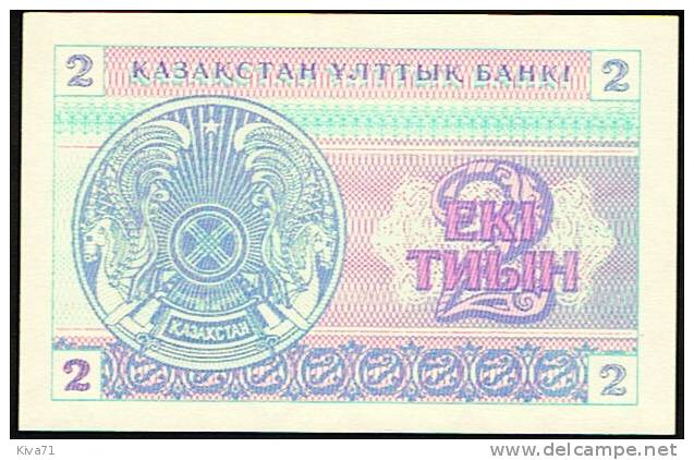 2 Tyin "KAZAKHSTAN"  1993  UNC  Ro 36 - Kazakhstan