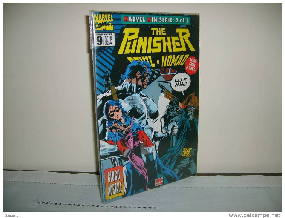 Marvel Miniserie " The Punishe"r (Marvel Italia 1994) N. 9 - Super Heroes