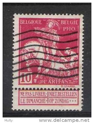 Belgie OCB 91 (0) - 1910-1911 Caritas