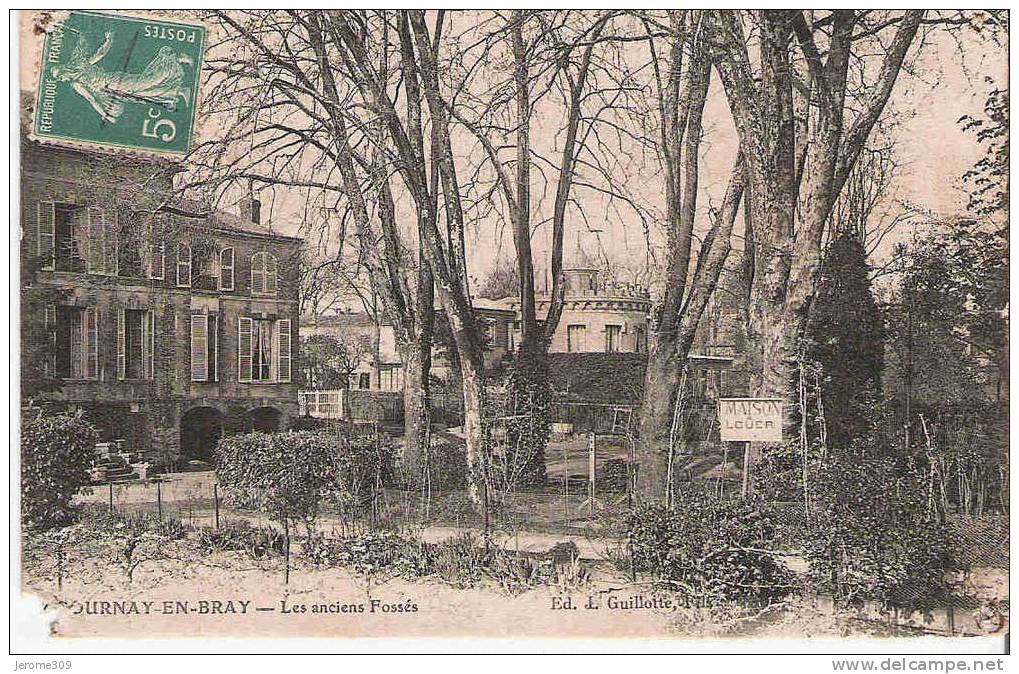 GOURNAY-EN-BRAY - (76220) - CPA - Les Anciens Fossées - Maison à Louer - Gournay-en-Bray