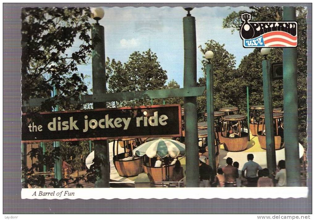 The Disk Jockey Ride - A Barrel Of Fun - Opryland U.S.A., Nashville, Tennessee - Nashville