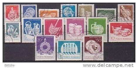 Rumänien  3915/30  , O  (1503)* - Used Stamps