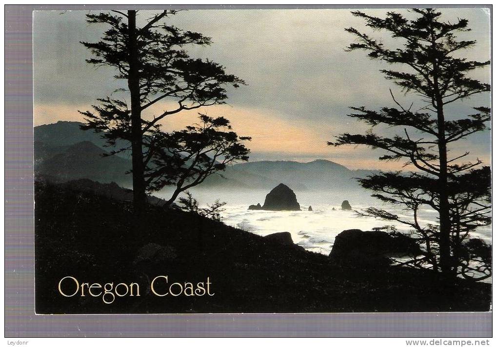 Morning Mist On Haystack Rock At Cannon Beach, Oregon - Otros & Sin Clasificación
