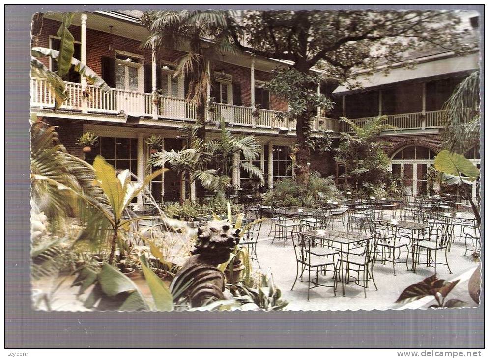 Patio Of Brennan's French Restaurant, New Orleans, Louisiana - New Orleans