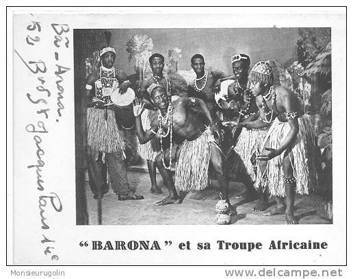 CIRQUE )) SPECTACLE DANSE / BARONA ET SA TROUPE AFRICAINE, ANIMEE - Tanz