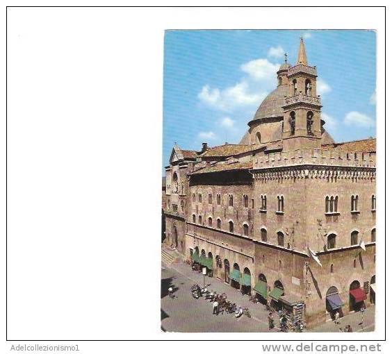 18274)cartolina Illustratoria  Foligno - Piazza Della Repubblica - Foligno