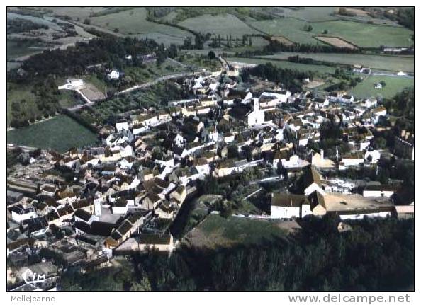 Cpsm L ' Isle Sur Serein (89) Vue Générale Aérienne . Ed Cim . Années 70 - L'Isle Sur Serein