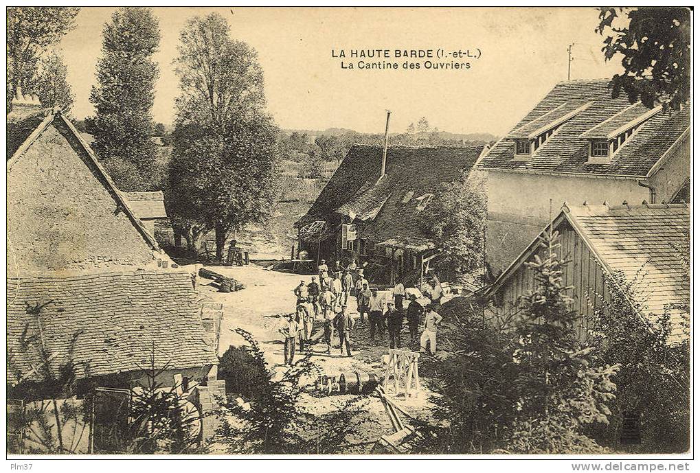 BEAUMONT LA RONCE - La Haute Barde - La Cantine Des Ouvriers - Beaumont-la-Ronce