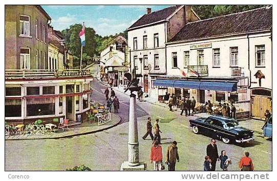 501  PB  VALKENBURG  Grendeplein En Cauberg  Colorisée  Non écrite  GLACEE    Juillet 1952 - Valkenburg