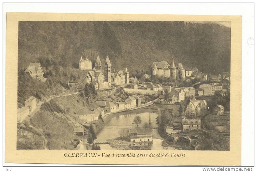 CLERVAUX - Vue D'ensemble Prise Du Côté De L'ouest (1440) - Clervaux