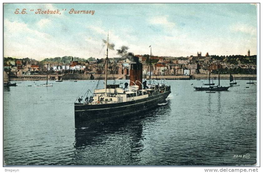 CPA Guernesey - PC Guernsey - S.S. Roebuck - Guernsey