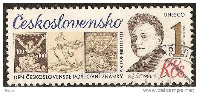 Czechoslovakia 1986 Mi# 2894 Used - Oblitérés