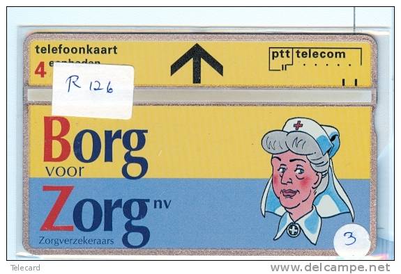 NEDERLAND (R-127) BORG VOOR ZORG *  Pays-Bas Telecarte PRIVÉ Private Phonecard Telefonkarte Niederlande - Holland - Privat