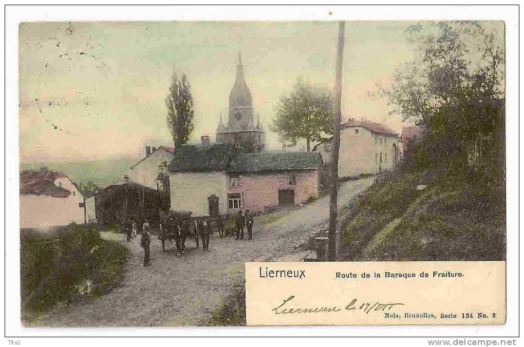 C8393 - LIERNEUX - Route De La Baraque De Fraiture "Nels Série 124 N° 3 - En Couleurs" - Lierneux