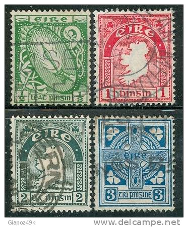 ● EIRE - STATO  LIBERO  - 1922 / 23 -  N.  40 . . . Usati  -  Lotto  24 - Gebraucht