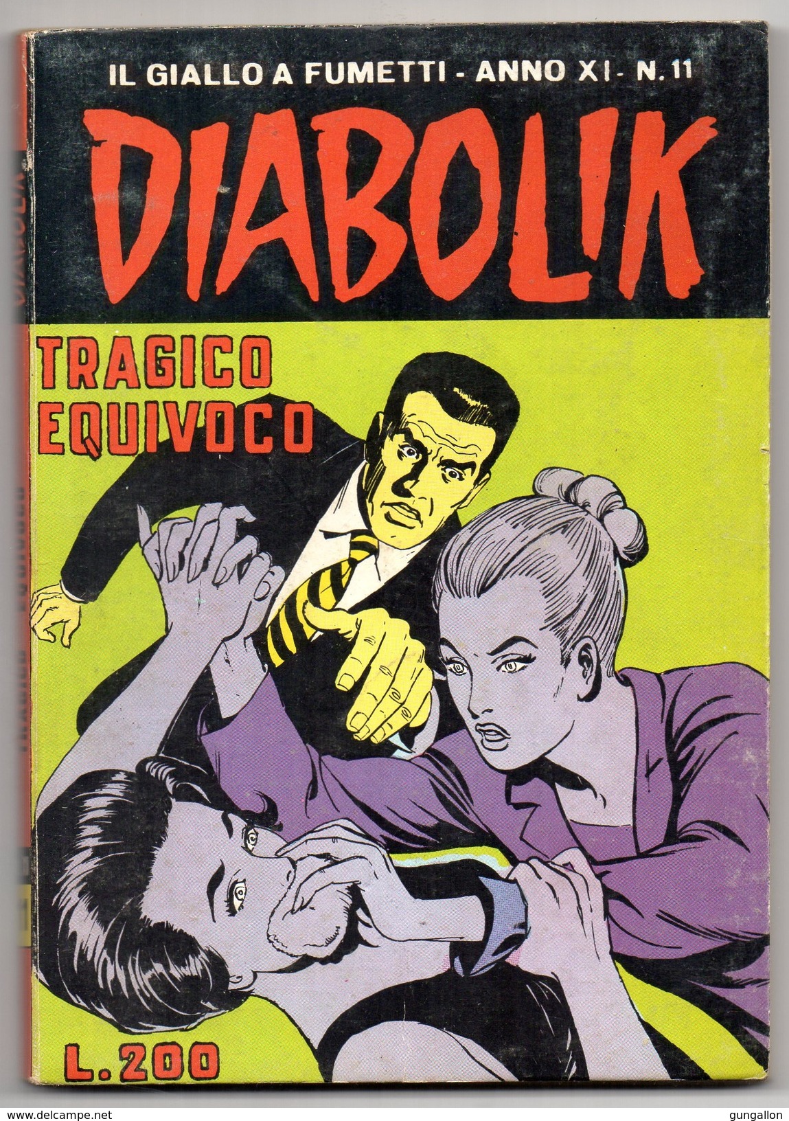 Diabolik (Astorina 1972) Anno XI°  N.11 - Diabolik