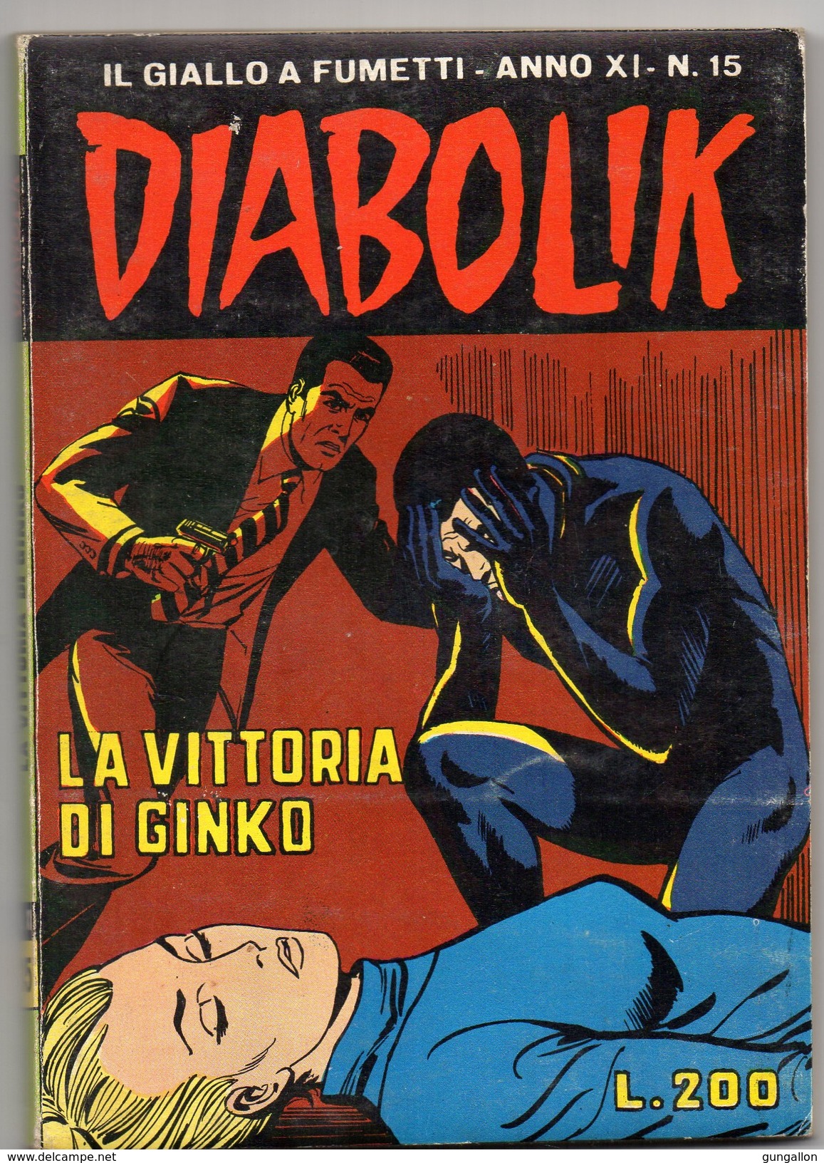 Diabolik (Astorina 1972) Anno XI°  N.15 - Diabolik