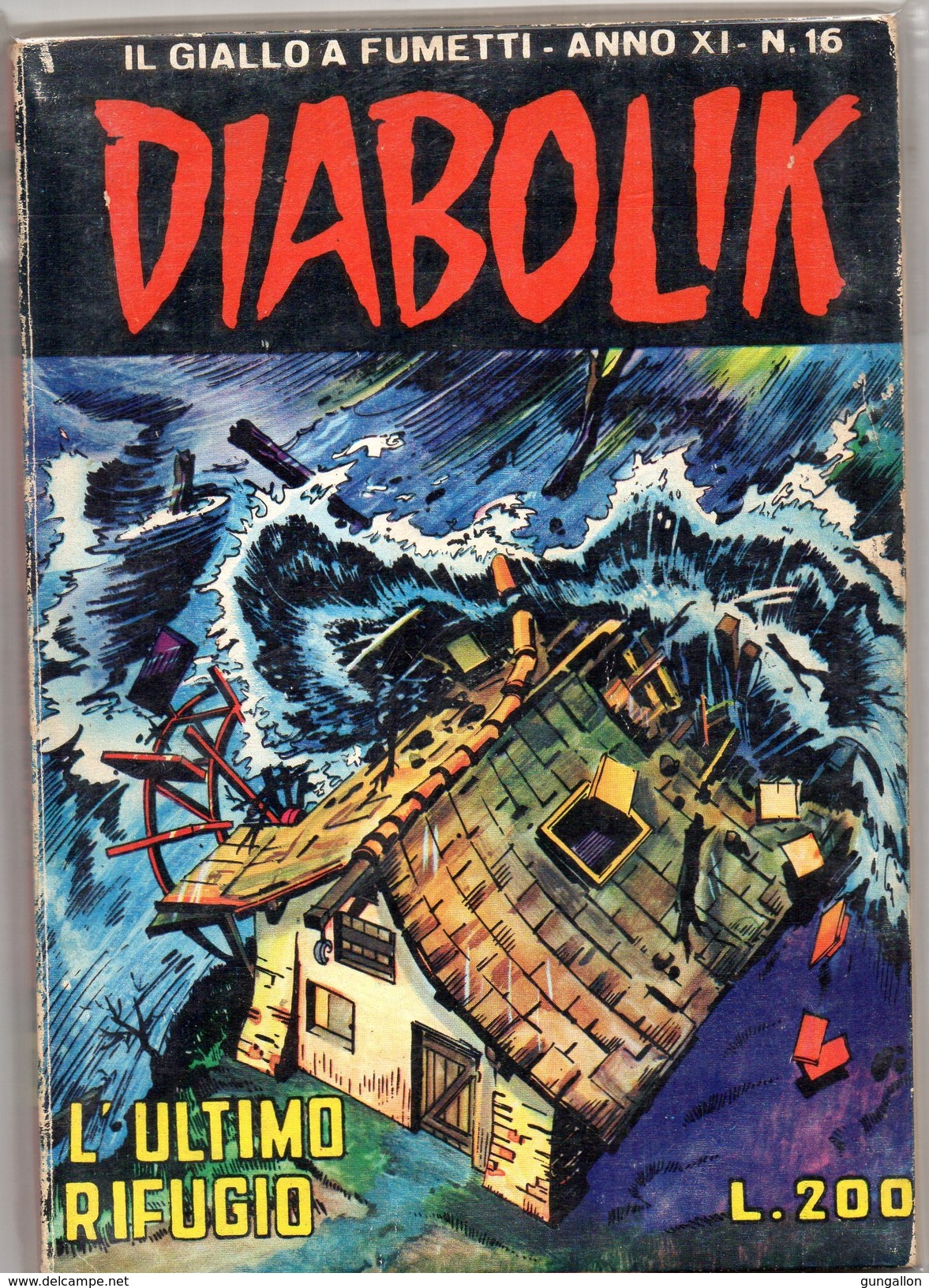 Diabolik (Astorina 1972) Anno XI°  N.16 - Diabolik