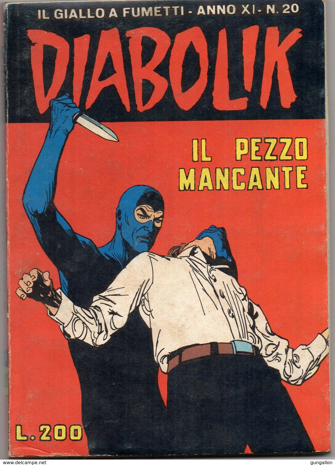 Diabolik (Astorina 1972) Anno XI°  N.20 - Diabolik