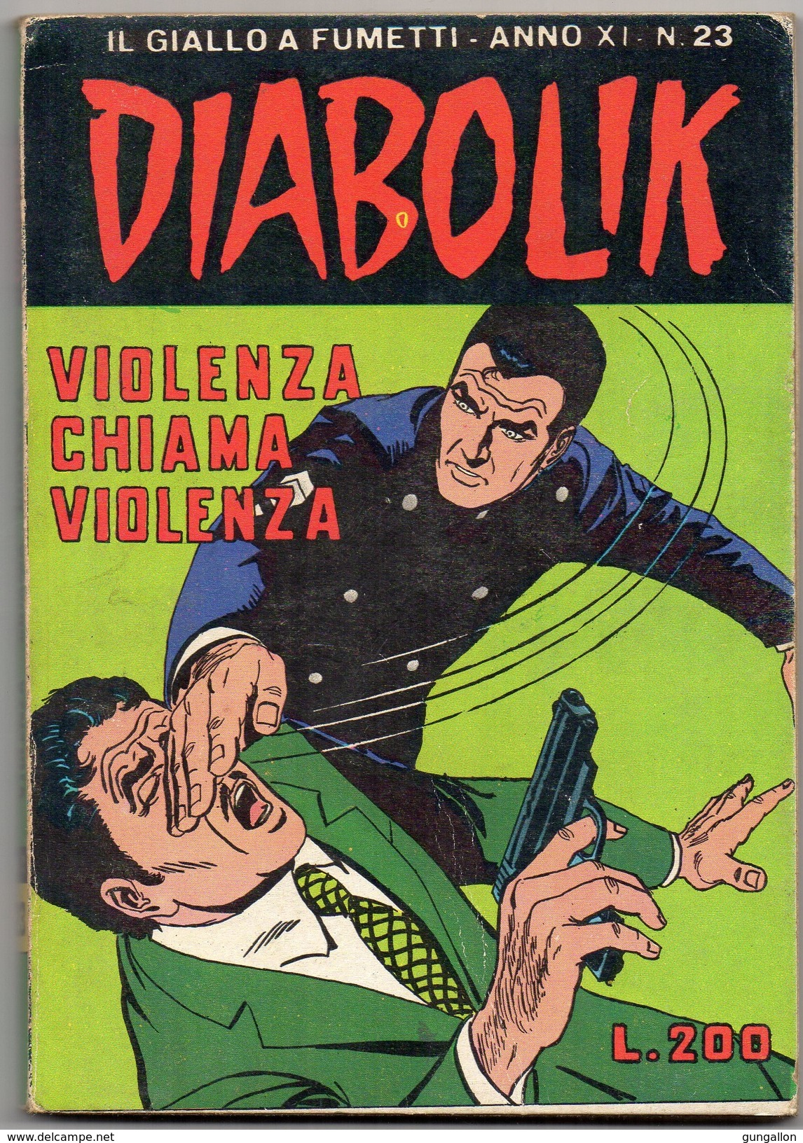 Diabolik (Astorina 1972) Anno XI°  N.23 - Diabolik