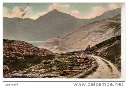 Carte Ancienne De Grande Bretagne - Old Postcard Of Great Britain - Llanberis - Caernarvonshire