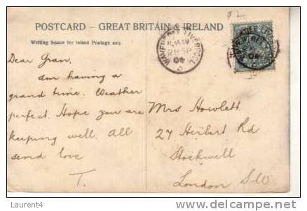 Carte Ancienne De Grande Bretagne - Old Postcard Of Great Britain - Sefton Park - Liverpool