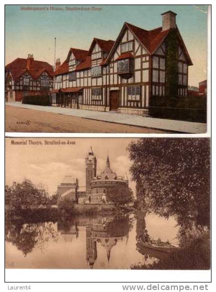 Carte Ancienne De Grande Bretagne - Old Postcard Of Great Britain - Stratford Upon Avon - Stratford Upon Avon