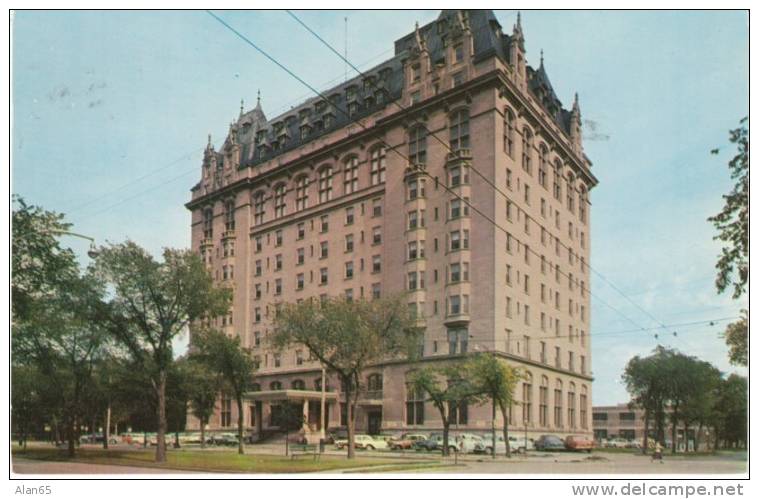 Fort Garry Hotel Winnipeg MAN 1960s Chrome Postcard - Winnipeg