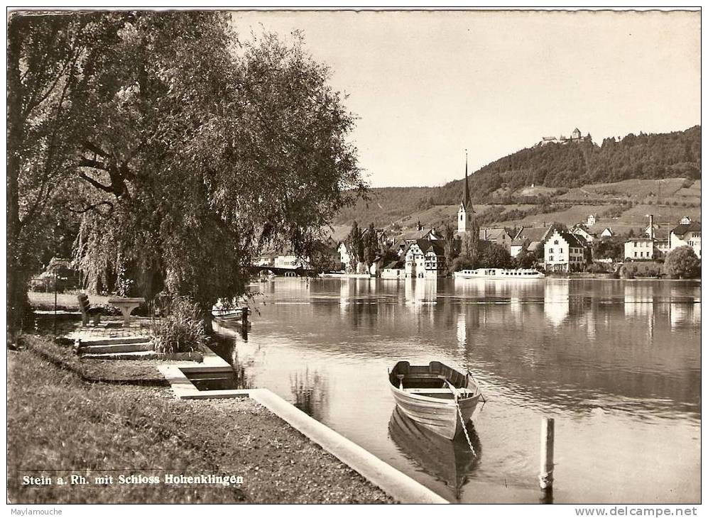 Stein Am Rhein Mit Schloss Hohenklingen - Stein Am Rhein