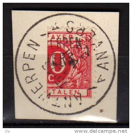 Tx 13A  1/2 Frgt  Obl Anvers - Briefmarken