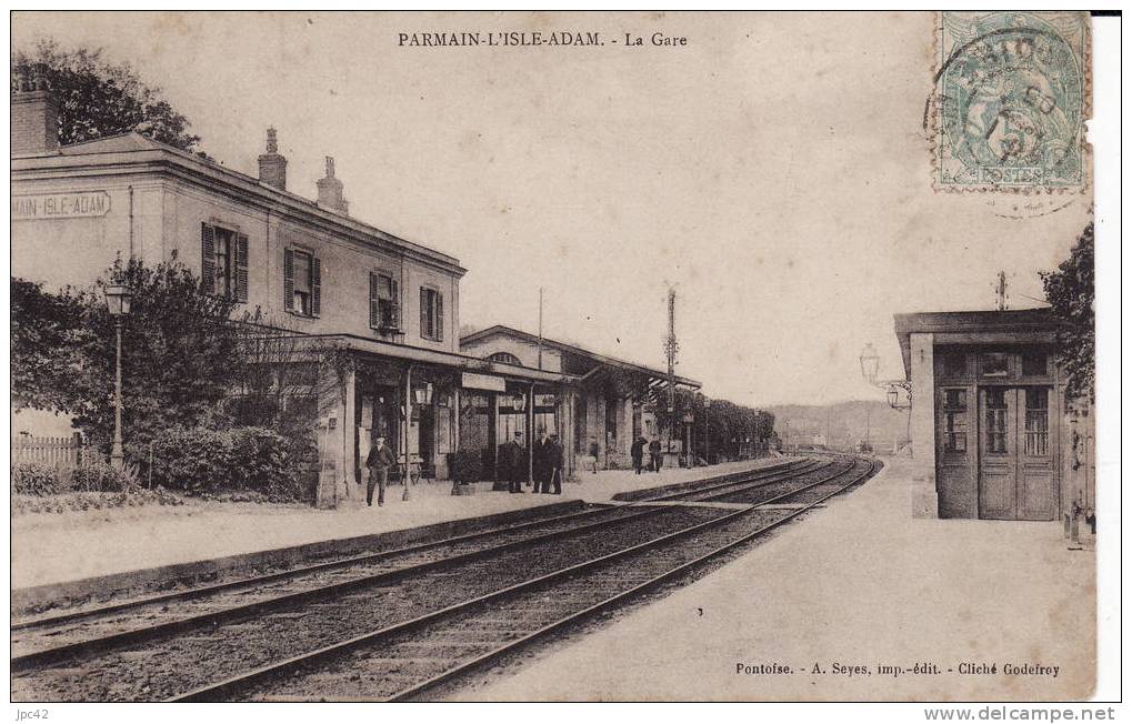 Parmain L´ Isle Adam- La Gare - Parmain