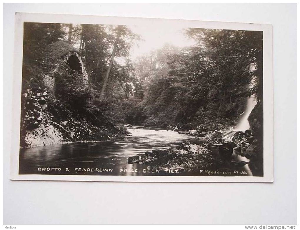 Grotto And Fenderlinn Falls - GLEN -TILT - Pertshire -Scotland  Cca 1920´s   VF    D44636 - Perthshire