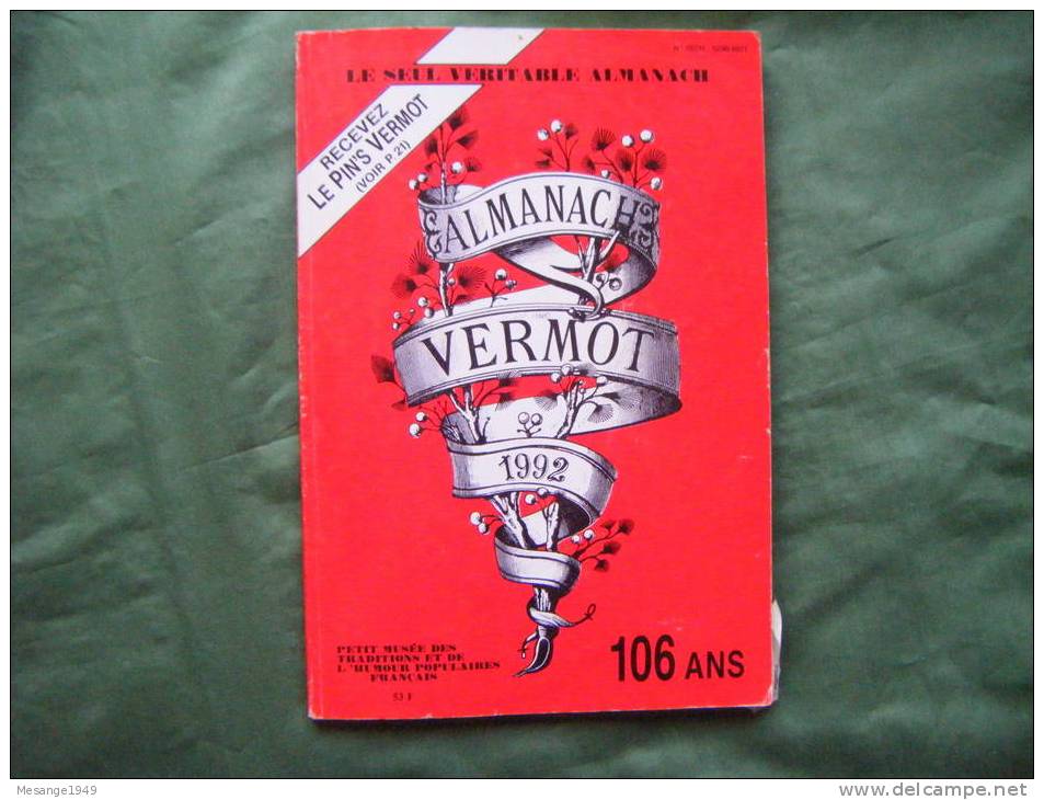 Almanach Vermot 1992-..- - 1950 à Nos Jours