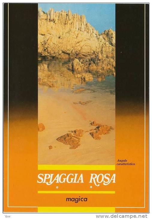 ITALIA 1987~ SARDEGNA SPIAGGIA ROSA DI BUDELLI. NUOVA. - Olbia