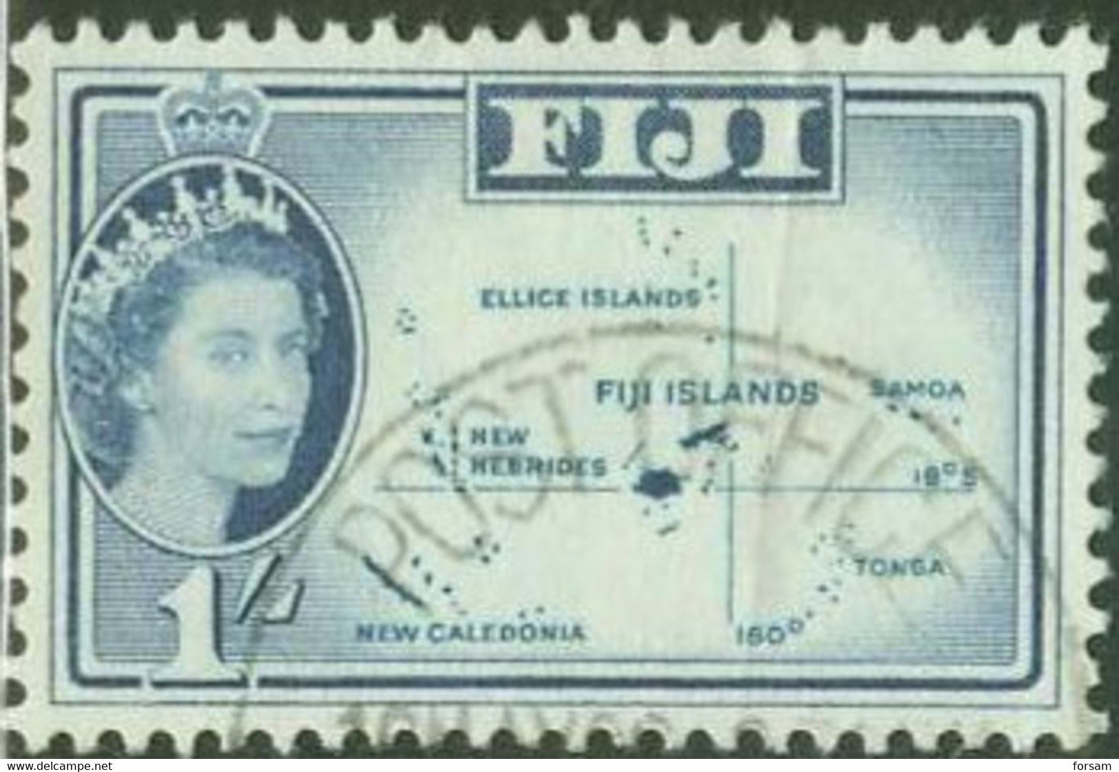 FIJI..1959/63..Michel # 149...used. - Fidji (1970-...)