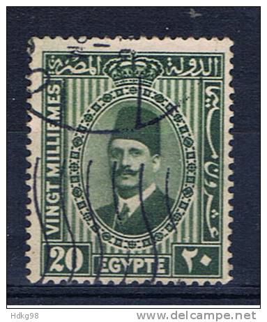 ET+ Ägypten 1927 Mi 130 Fuad I. - Used Stamps