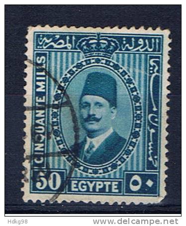 ET+ Ägypten 1927 Mi 133 Fuad I. - Oblitérés