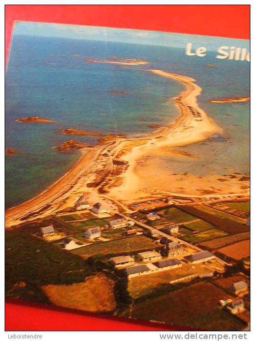 CPSM OU CPM?  (22-CÔTES D´ARMOR)-L´ARMOR PLEUBIAN- LE SILLON DE TALBERG-AVEC UNE PLIURE CENTRALE - Pleubian