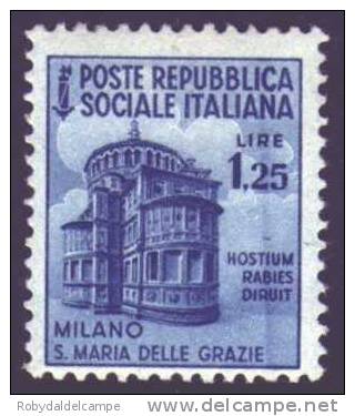 ITALIA REPUBBLICA SOCIALE - Sassone # 510 - (**) - Neufs