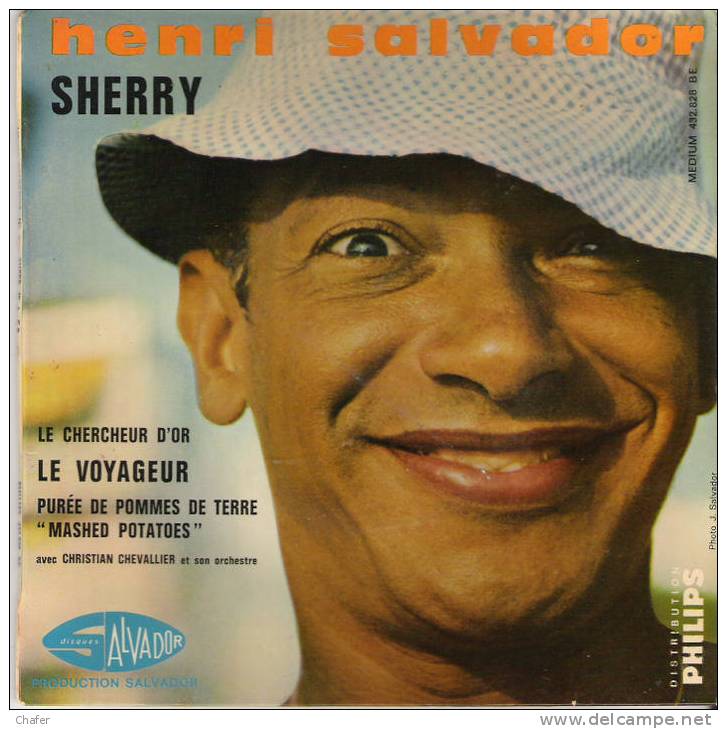 Vinyle 45 Tours - Henri Salvador - Sherry - Salvador 432.828 - Other & Unclassified