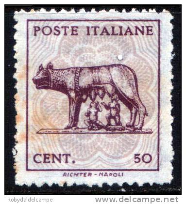 ITALIA LUOGOTENENZA - Sassone # 515 - (**) - Mint/hinged