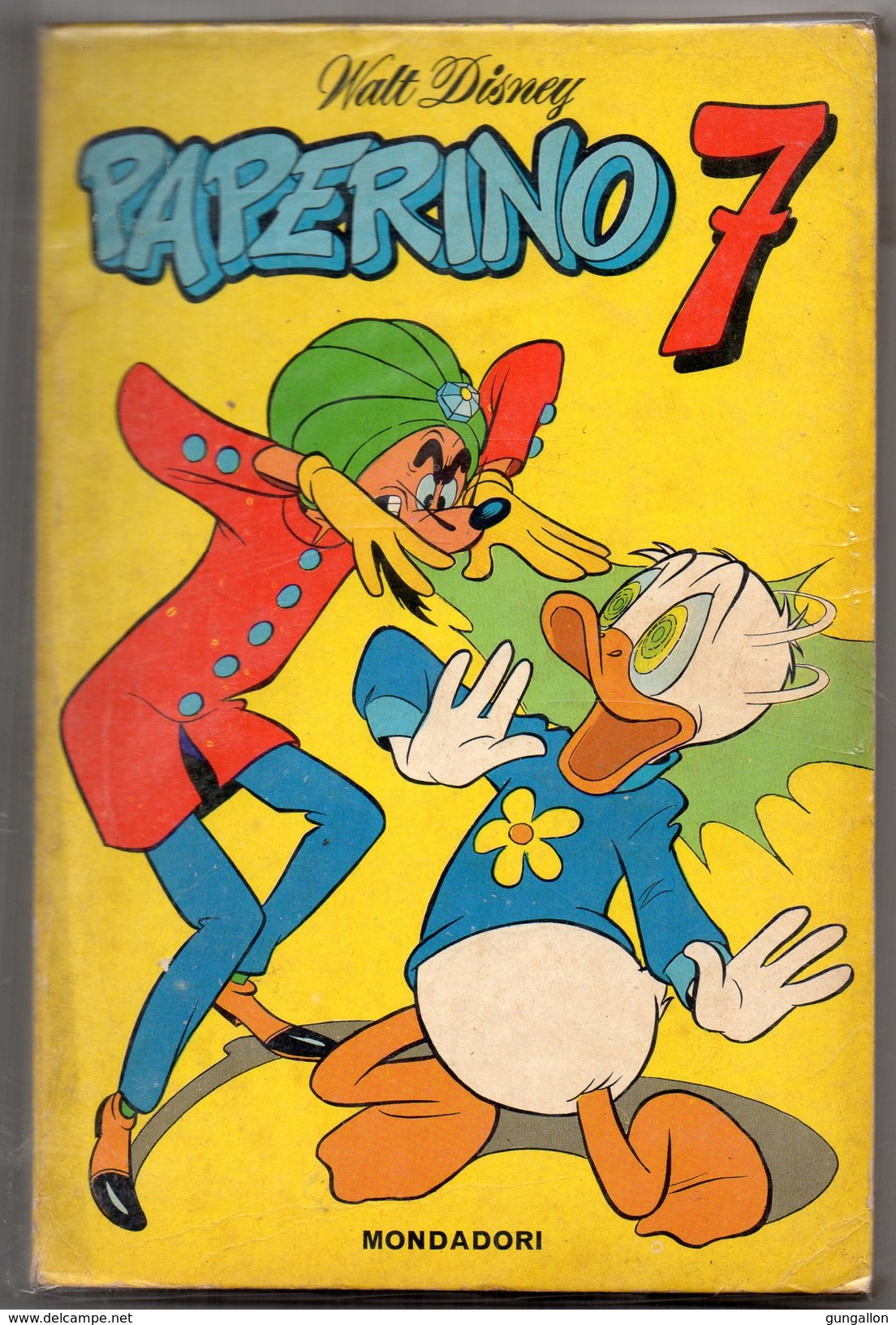 Classici Walt Disney  1° Serie  (Mondadori 16-03-1969)  "Paperino 7" - Disney