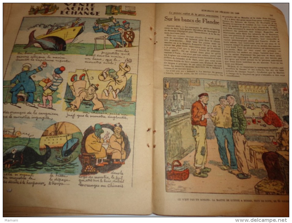 Almanach Du Pelerin 1928 Illustration-cip-l G-perrette.-chemin De Fer-nobel-les Solennites Mariales De Chartres- Etc.... - Desde 1950