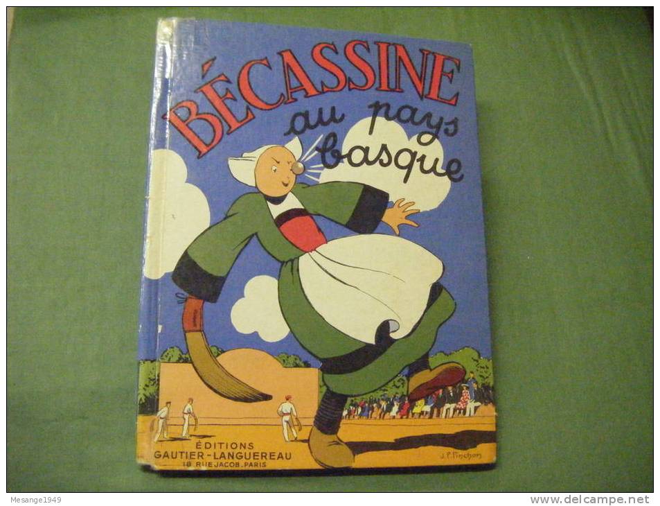 Becassine Au Pays Basque    -edition 1957    --91 - Other & Unclassified