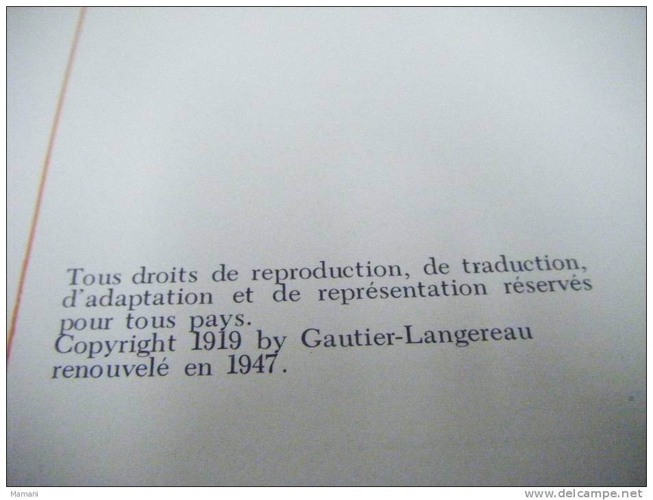 Becassine En Apprentissage   -- --edition 1919. By Gautier-langereau Renouvelé En 1947 - Sonstige & Ohne Zuordnung