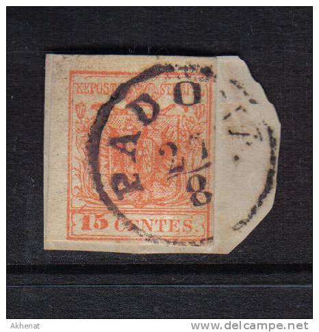 ASI638 - LOMBARDO VENETO , 15 Centesimi N. 5 - Lombardo-Vénétie