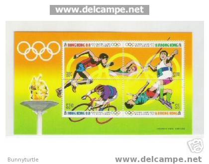 Hong Kong 1992 Summer Olympics Barcelona S/S MNH Sports - Ungebraucht