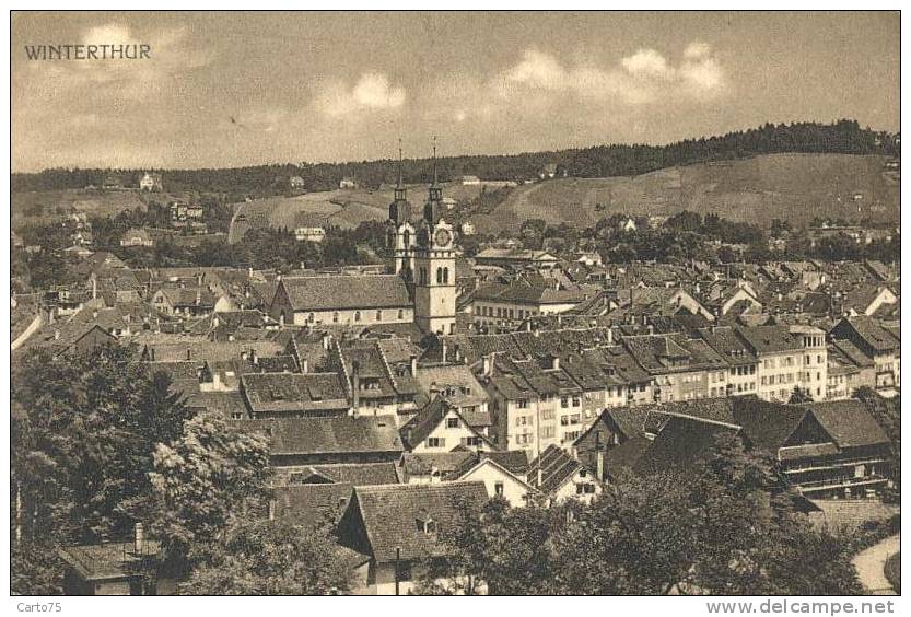 Suisse - Winterthur - Panorama - Winterthur